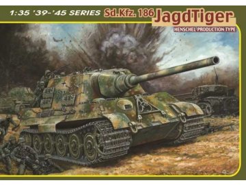 Dragon - Jagdtiger Henschel, Model Kit tank 6991, 1/35