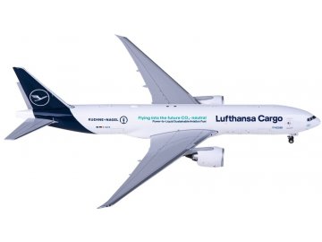 Phoenix - Boeing B777-F, Lufthansa Cargo, "Flying into the future CO₂- neutral Marhaba Egypt", Německo, 1/400
