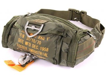 fostex garments 359501 green parachute bag 1hip bag green x44 176618 0