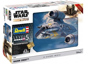 Plastic ModelKit SW 06788 - The Mandalorian: Razor Crest "Platinum Edition" (1:72)