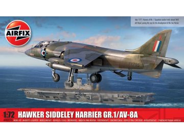 Airfix - Hawker Siddeley Harrier GR.1/AV-8A, Classic Kit letadlo A04057A, 1/72