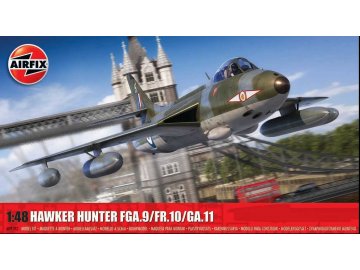 Airfix - Hawker Hunter FGA.9/FR.10/GA.11, Classic Kit letadlo A09192, 1/48