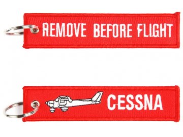 megakey rbf cessna keyholder with cessna on one side and remove before flight on back side xae 150281 0