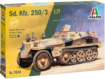 Italeri -  Sd. Kfz. 250/3, Model Kit military 7034, 1/72