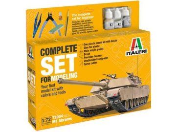 Italeri - M1 Abrams, Model Set tank 72004, 1/72