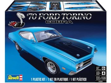 Revell - Ford Torino Cobra, 1970, ModelKit MONOGRAM auto 4534, 1/25