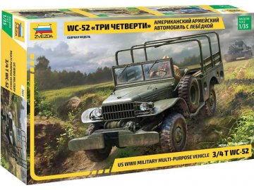 Zvezda - Dodge WC-52, Model kit military 3664, 1/35