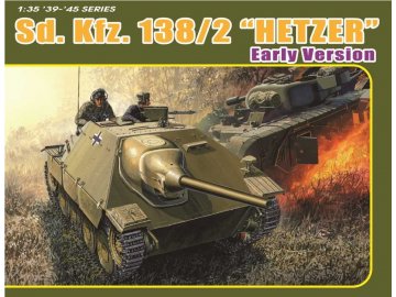 Dragon - Jagdpanzer 38 Hetzer, early version, Model Kit military 6708, 1/35