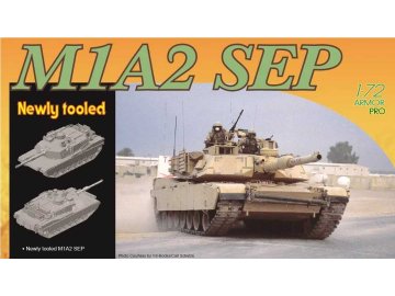 Dragon - M1A2 SEP, Model Kit tank 7495, 1/72