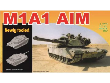 Dragon - M1A1 AIM, Model Kit tank 7614, 1/72