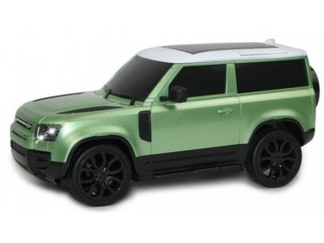 Siva - auto Land Rover Defender 90, světle zelená metalíza, 1/24