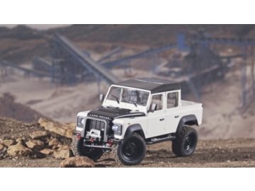 FM-Electrics RC auto Land Rover Defender D110 1:8 bílá