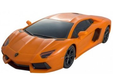 Siva RC auto Lamborghini Aventador LP700-4 1:24 oranžová