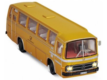 Carson RC auto Mercedes-Benz O 302 Bus Deutsche Post 1:87 žlutá