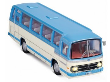 Carson - auto Mercedes-Benz O 302 Bus, modrá, 1/87