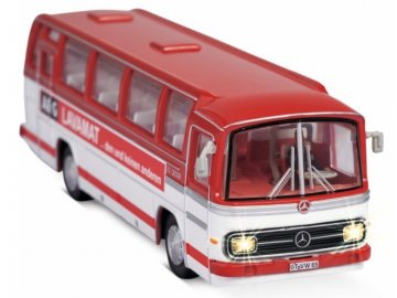 Carson - auto Mercedes-Benz O 302 Bus, červená, 1/87