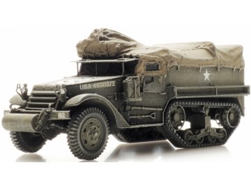 m3a1 half track personnel carrier train load