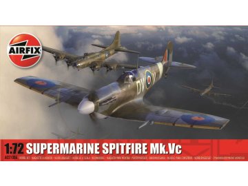 Airfix - Supermarine Spitfire Mk.Vc, Classic Kit letadlo A02108A, 1/72