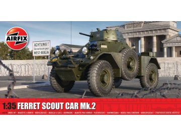 Airfix - Ferret Scout Car Mk.2, Classic Kit military A1379, 1/35