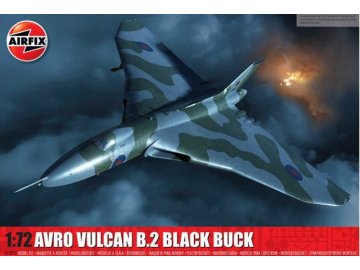 Airfix - Avro Vulcan B.2 Black Buck, Classic Kit letadlo A12013, 1/72