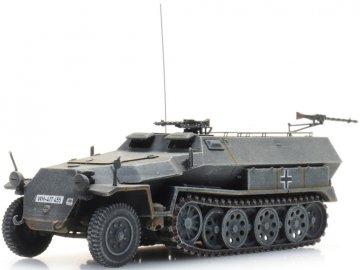 Artitec - Sd.Kfz. 251/1 Ausf. C, (S)MG, šedý, 1/87