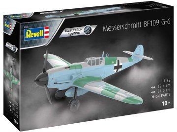 EasyClick ModelSet letadlo 63653 - Messerschmitt Bf109G-6 (1:48)