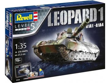 Revell - Leopard 1 A1A1-A1A4, Gift-Set tank 05656, 1/35