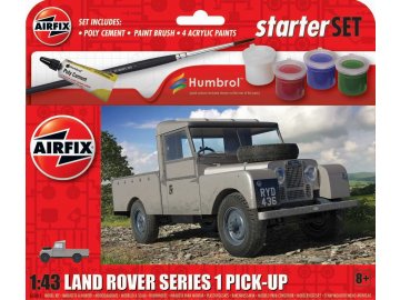 Starter Set auto A55012 - Land Rover Series 1 (1:43)