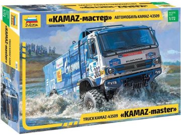 Zvezda - Kamaz-43509 "KAMAZ-master", Model kit auto 5076, 1/72
