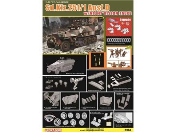 Model Kit military 6984 - Sd.Kfz.251/1 Ausf.D w/NIGHT VISION (1:35)