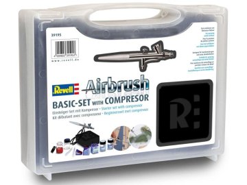 Revell - Airbrush základní řada s kompresorem, Komplet Set 39195