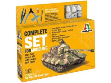 Italeri - Sd. Kfz. 182 King Tiger, Model Set tank 72005, 1/72