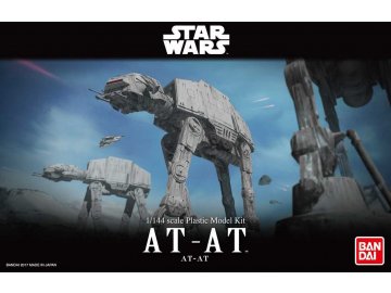 Revell - Star Wars - AT-AT, Plastic ModelKit BANDAI SW 01205, 1/144, SLEVA 30%