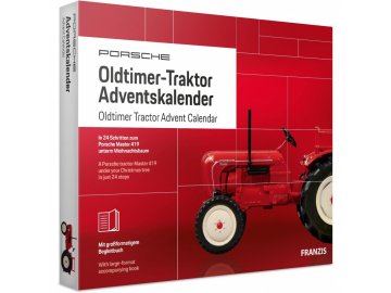 Franzis - adventní kalendář Porsche Oldtimer Traktor se zvukem, 1/43