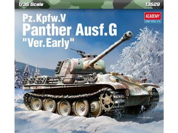 Academy - Pz.Kpfw.V Panther Ausf.G "Ver.Early", Model Kit tank 13529, 1/35