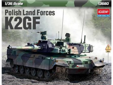 Academi - polské pozemní siíly K2GF, Model Kit military 13560, 1/35