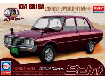 Academy - Kia Brisa, Model Kit auto 15617, 1/24