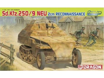 Dragon - Sd.Kfz.250/9, 2cm Reconnaissance, Model Kit military 6316, 1/35