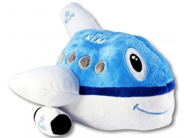 ppc 711081 plush plane globe klm f1e 127832 0