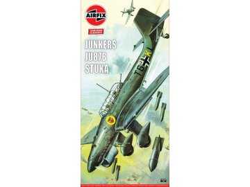 Airfix - Junkers Ju87B Stuka, Classic Kit A18002V, 1/24