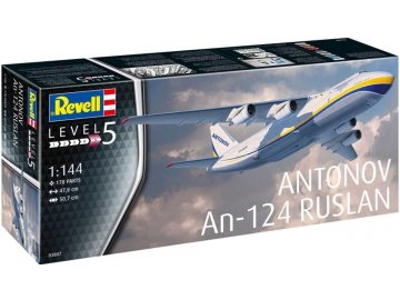 Plastic ModelKit letadlo 03807 - Antonov An-124 Ruslan (1:144)