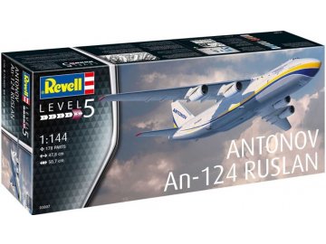 Revell - Antonov An-124 Ruslan - Plastic ModelKit 03807, 1/144