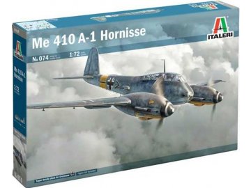 Italeri - Me 410A-1 Hornisse, Model Kit letadlo 0074, 1/72