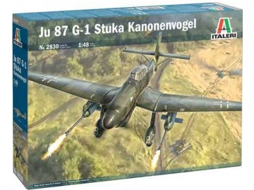 Italeri - Junker Ju-87 G-1, Model Kit letadlo 2830, 1/48