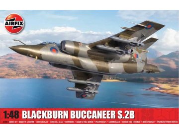 Airfix - Blackburn Buccaneer S.2, RAF, Classic Kit letadlo A12014, 1/48