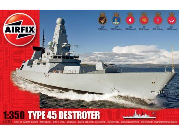 Airfix - Type 45 Destroyer, Model Kit A12203, 1/350