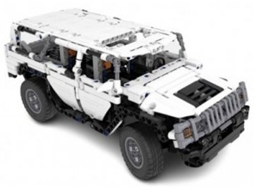 CaDA RC stavebnice Hummer H2 Warrior 325 dílků