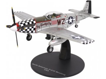 Motor City Classics - North American P-51D Mustang, USAAF, 78th FG, Big Beautiful Doll, John Landers, RAF Duxford, Anglie, prosinec 1944, 1/72