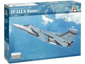 Italeri - EF-111 A Raven, Model Kit letadlo 1235, 1/72