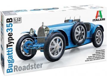 Italeri - Bugatti 35 B Roadster, Model Kit auto 4713, 1/12